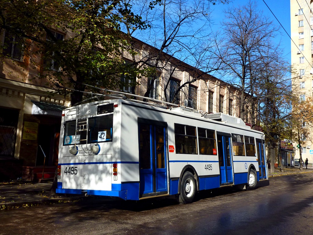 Москва, Тролза-5275.05 «Оптима» (КР МТрЗ) № 4495