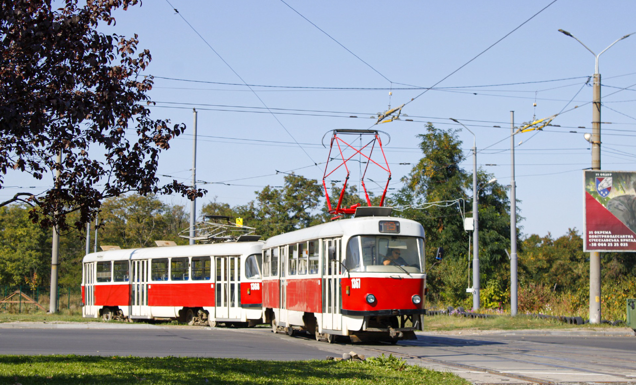 Днепр, Tatra T3SU № 1367