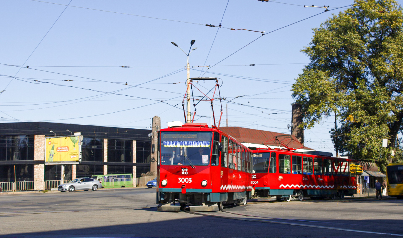 Днепр, Татра-Юг Т6Б5 № 3003