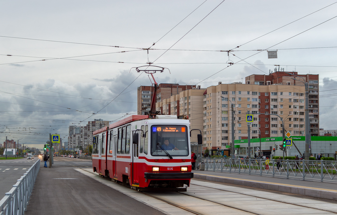 Sankt Petersburg, LVS-86M2 Nr. 1035