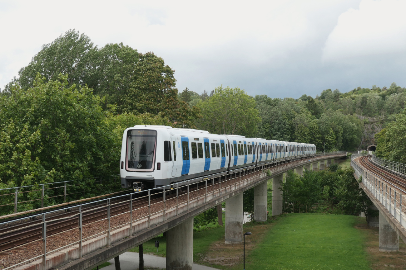 Стокгольм, Bombardier Movia C30 № 2343