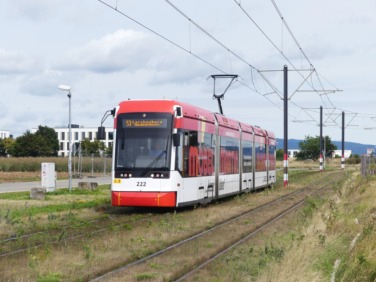 Mainz, Stadler Variobahn nr. 222