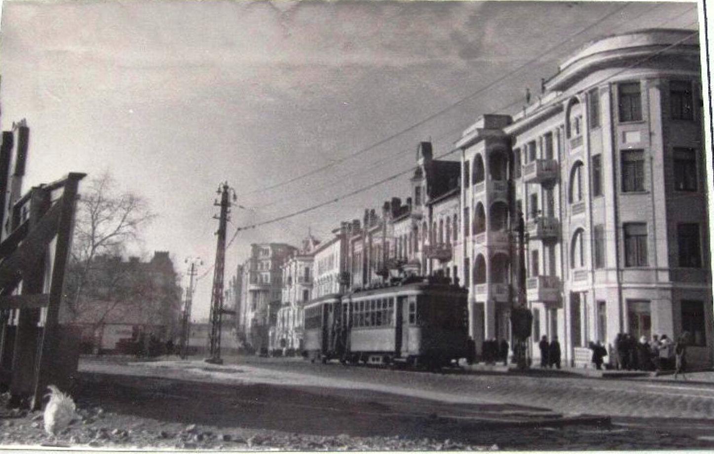 Владивосток — Исторические фотографии — трамвай (1946-1970)