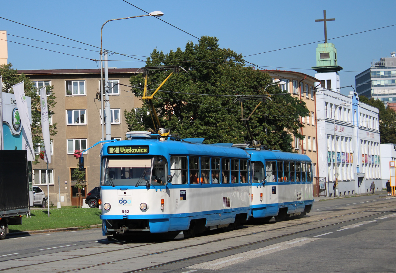 Острава, Tatra T3R.P № 962