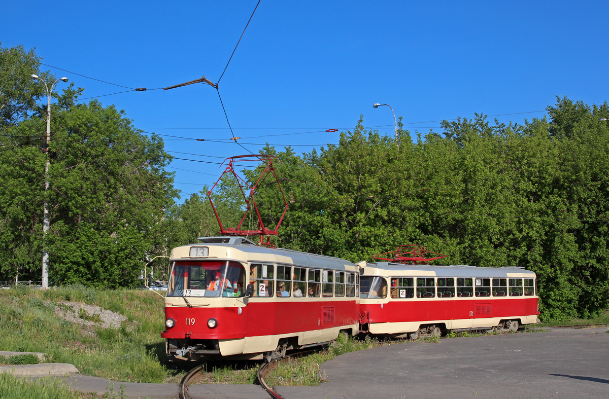 Екатеринбург, Tatra T3SU (двухдверная) № 119