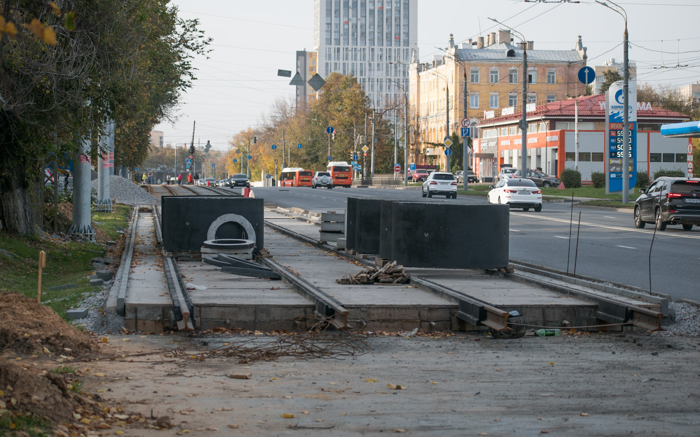 Nizhny Novgorod — Repair of the tram line under the concession agreement. Stage №2