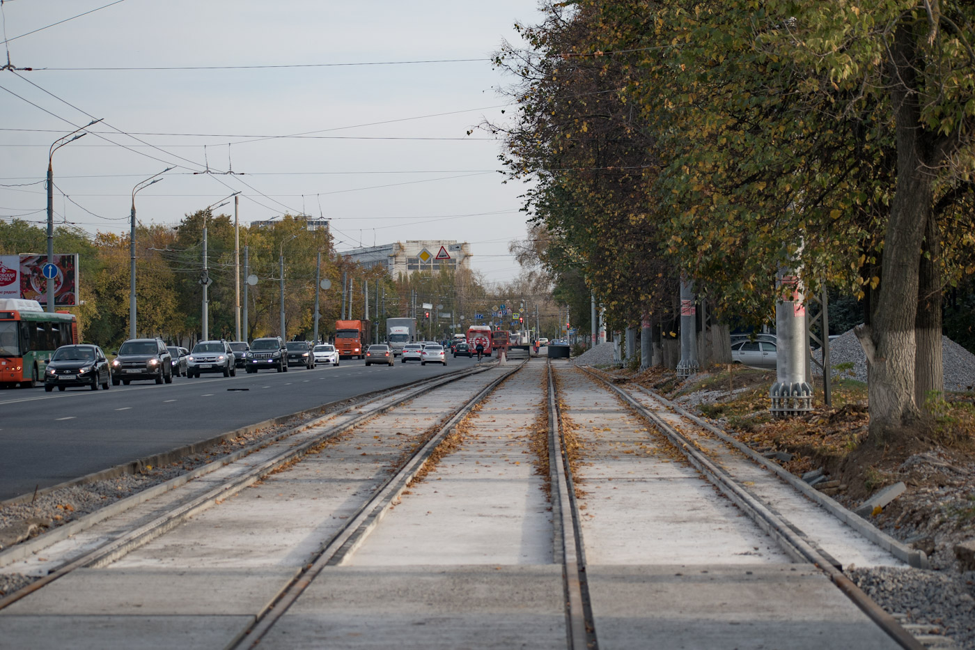 Nijni Novgorod — Repair of the tram line under the concession agreement. Stage №2