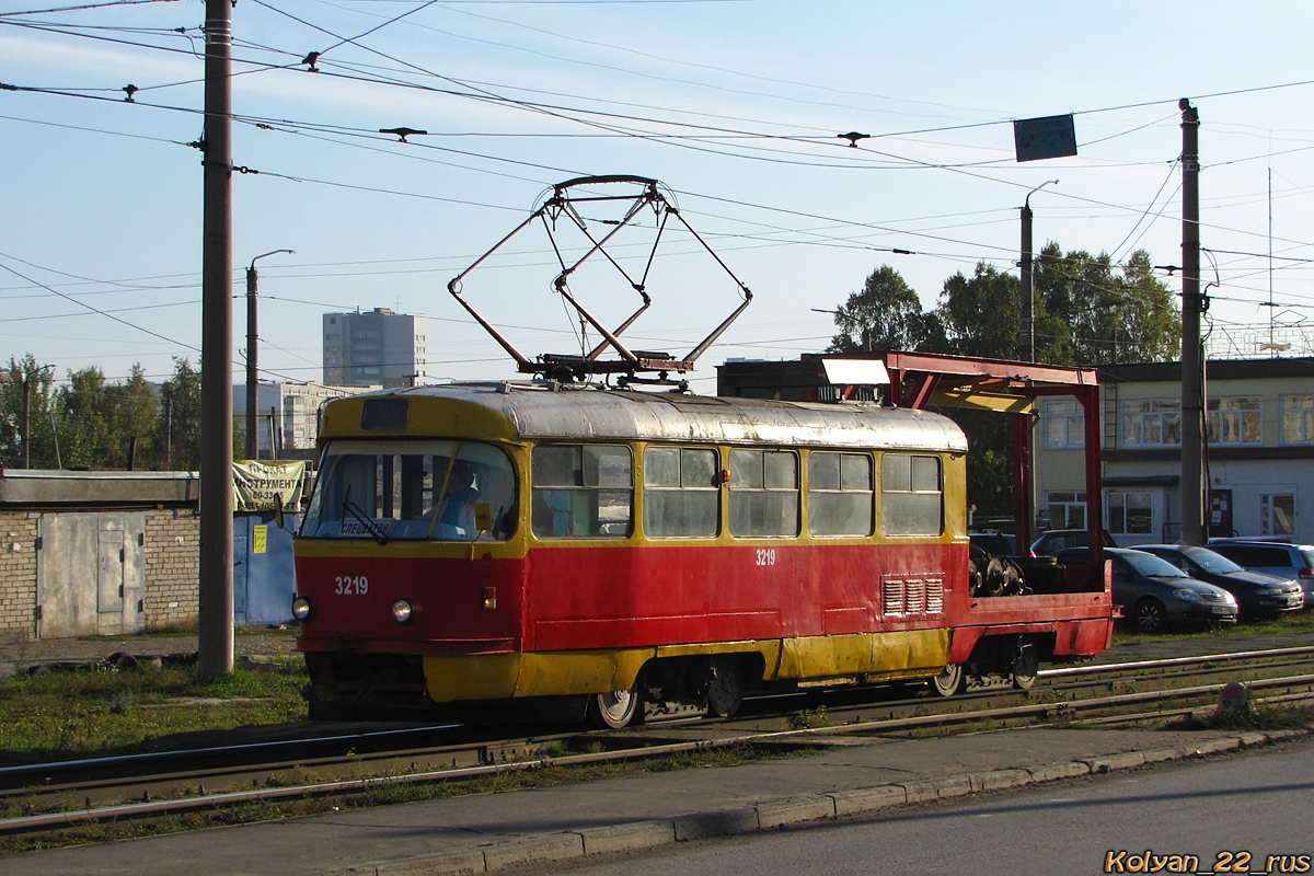 Барнаул, Tatra T3SU (двухдверная) № 3219
