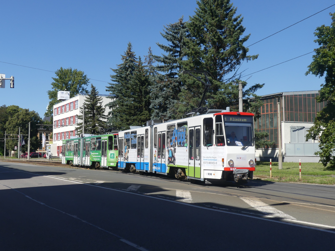 Цвиккау, Tatra KT4DMC № 936