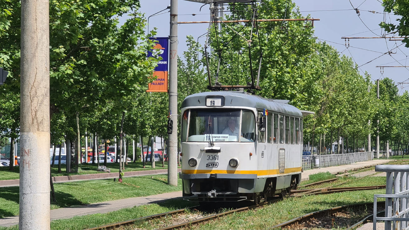Бухарест - Илфов, Tatra T4R № 3361
