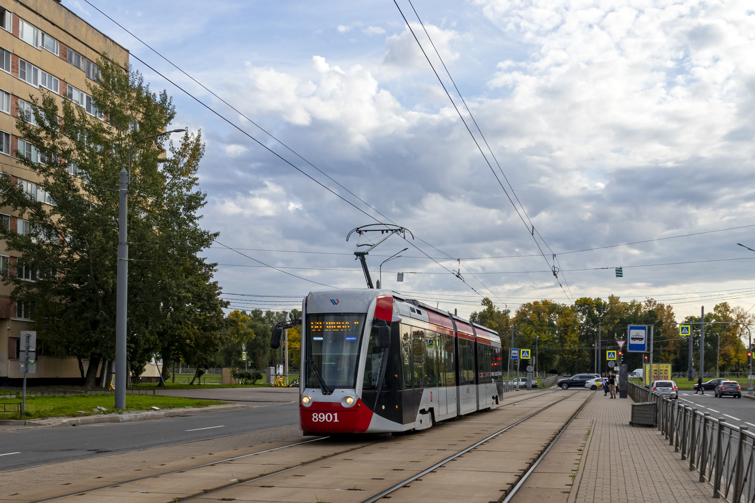 Санкт-Петербург, 71-801 (Alstom Citadis 301 CIS) № 8901