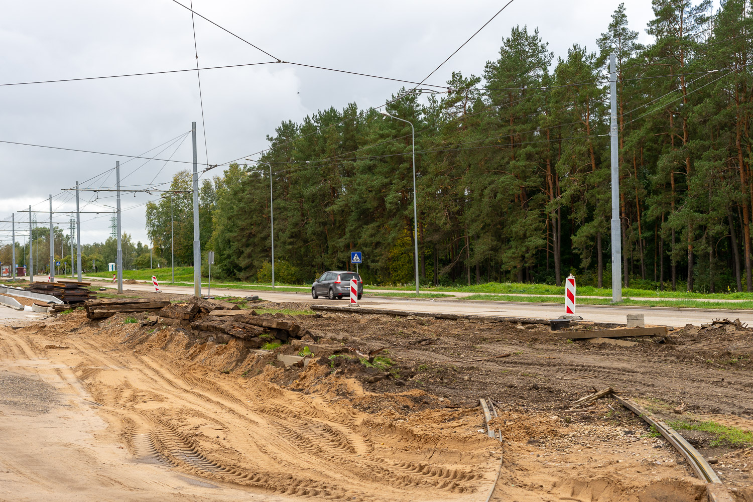 Даугавпилс — Реновация путей на ул. Ятниеку Даугавпилс — Реновация путей на ул. Ятниеку