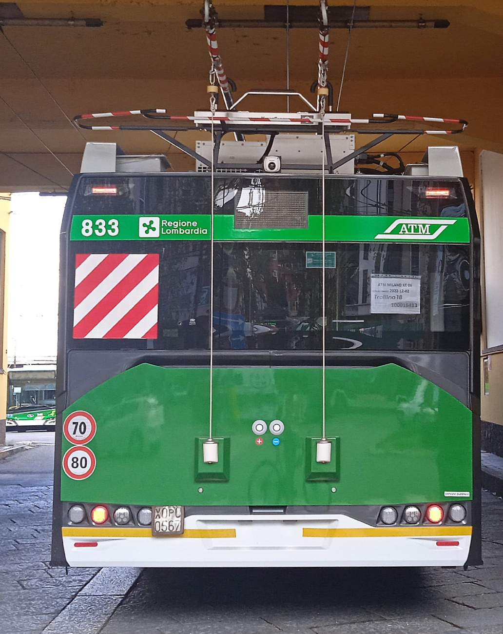 Милан, Solaris Trollino IV 18 Kiepe № 833