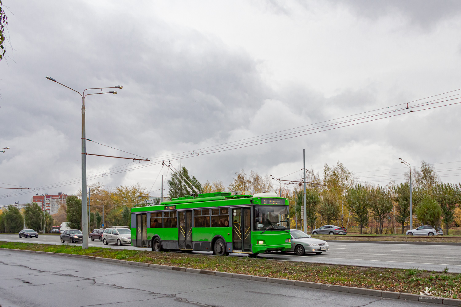 Казань, Тролза-5275.03 «Оптима» № 1417