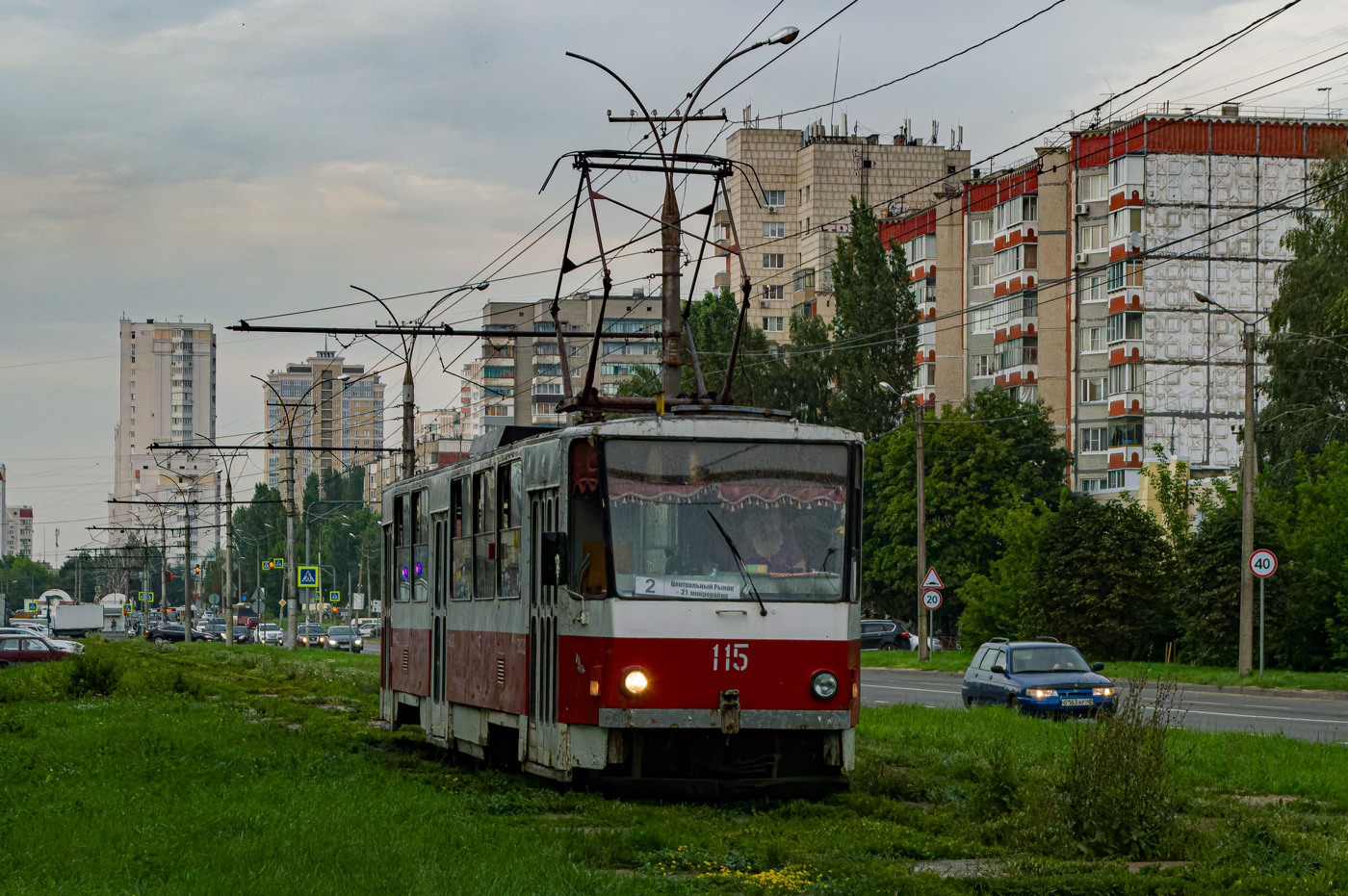Липецк, Tatra T6B5SU № 115