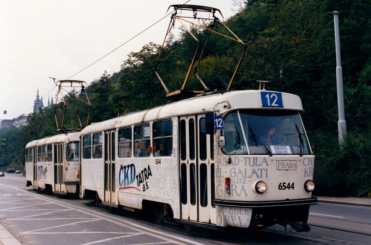 Прага, Tatra T3 № 6544