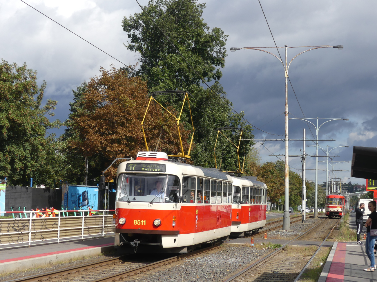 Прага, Tatra T3R.P № 8511
