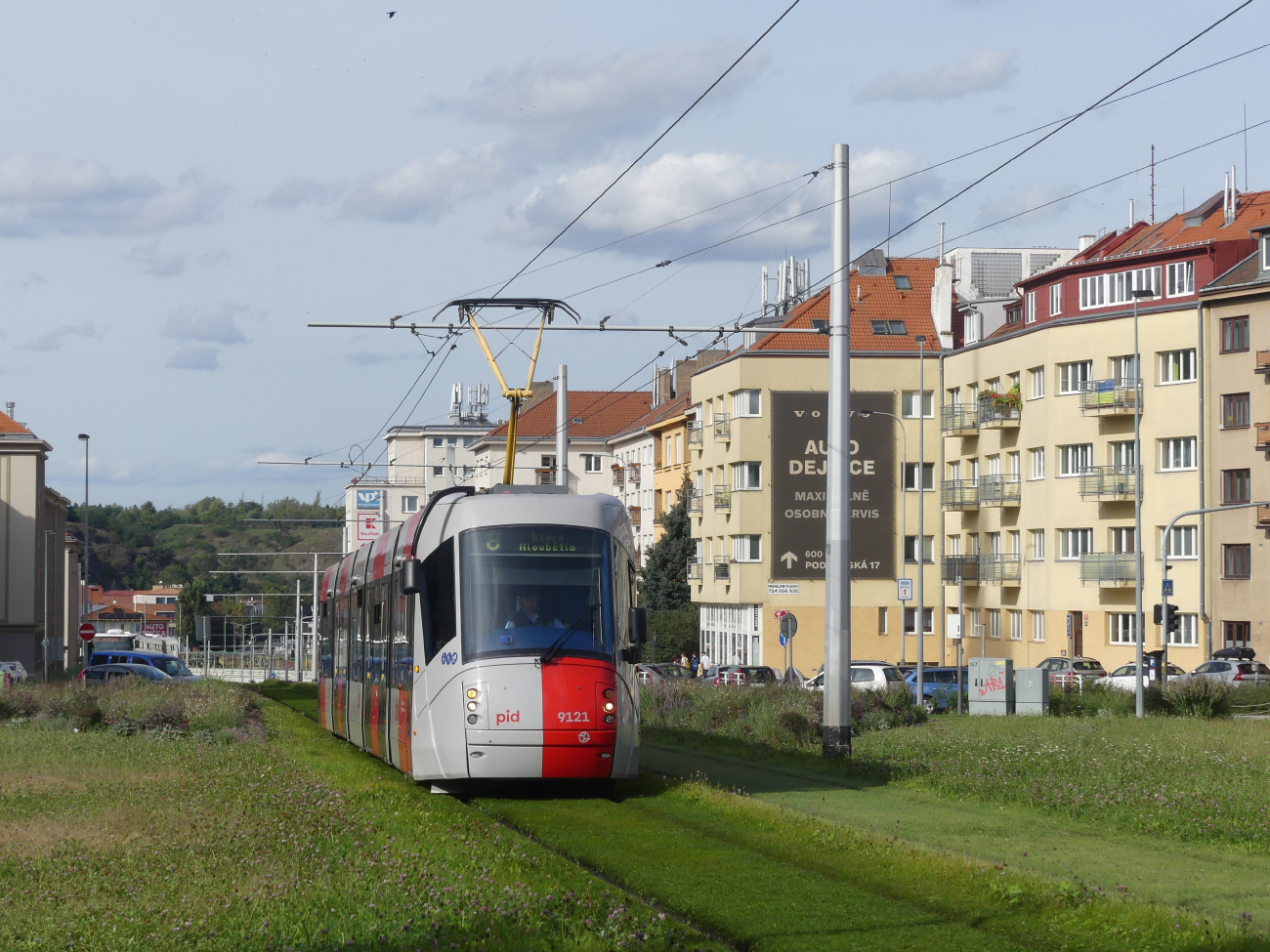 Прага, Škoda 14T Elektra № 9121