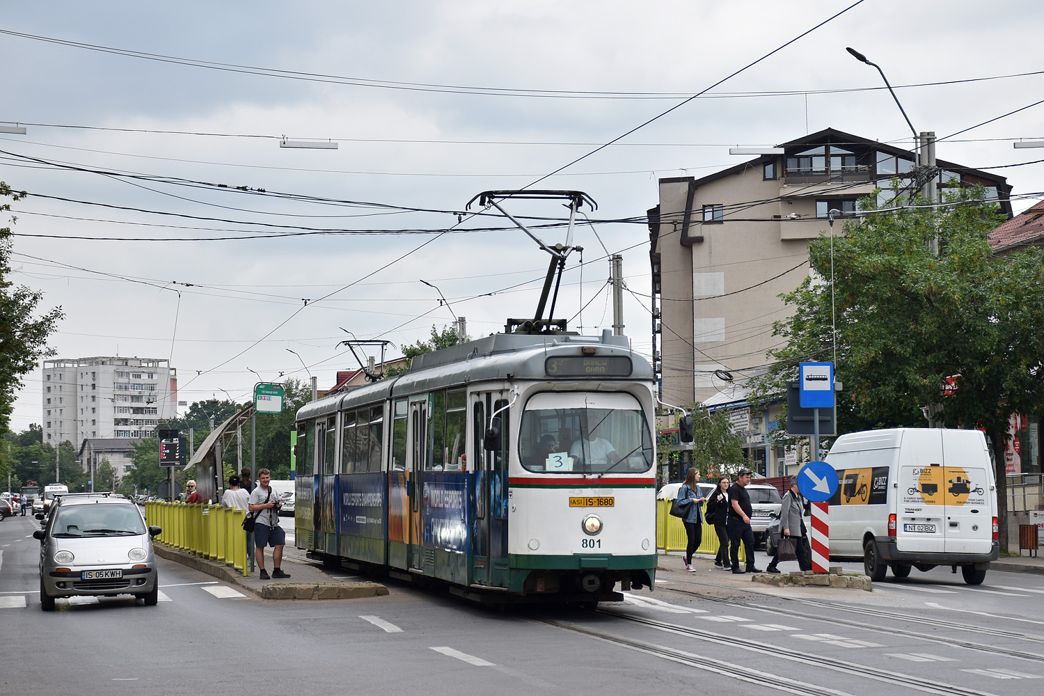 Яссы, MAN GT8 № 801