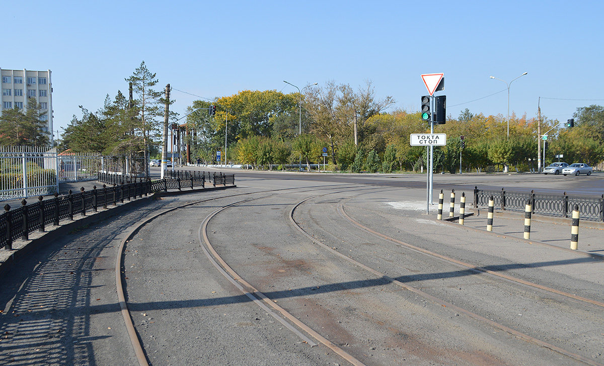 Темиртау — Трамвайные линии и инфраструктура