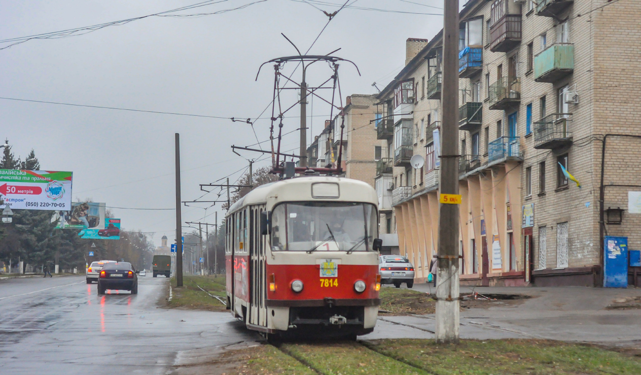Druzhkivka, Tatra T3SUCS č. 7814