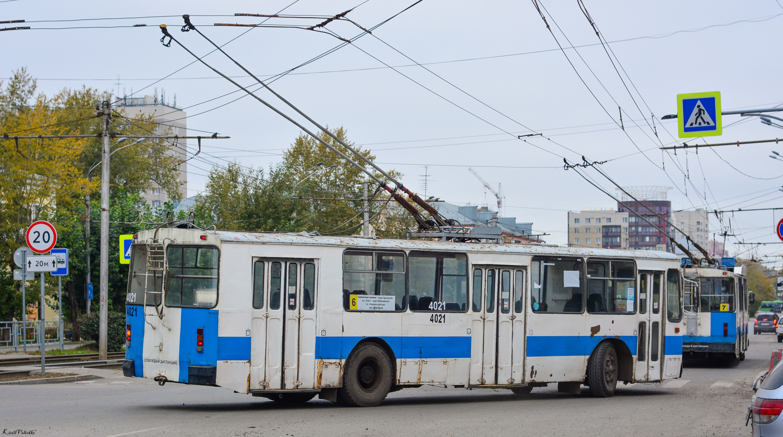 Барнаул, ЗиУ-682Г-012 [Г0А] № 4021