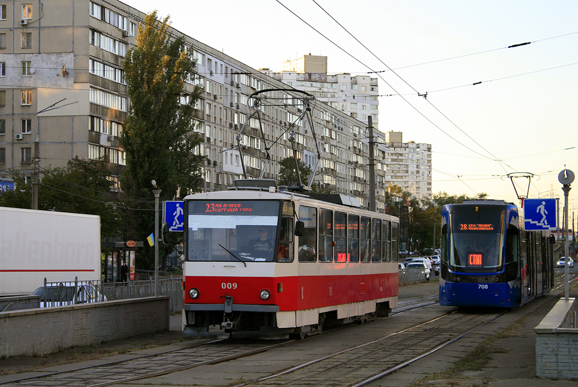 Киев, Tatra T6B5SU № 009