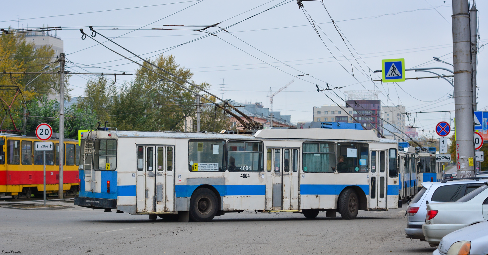 Барнаул, ЗиУ-682 КВР БТРМ № 4004