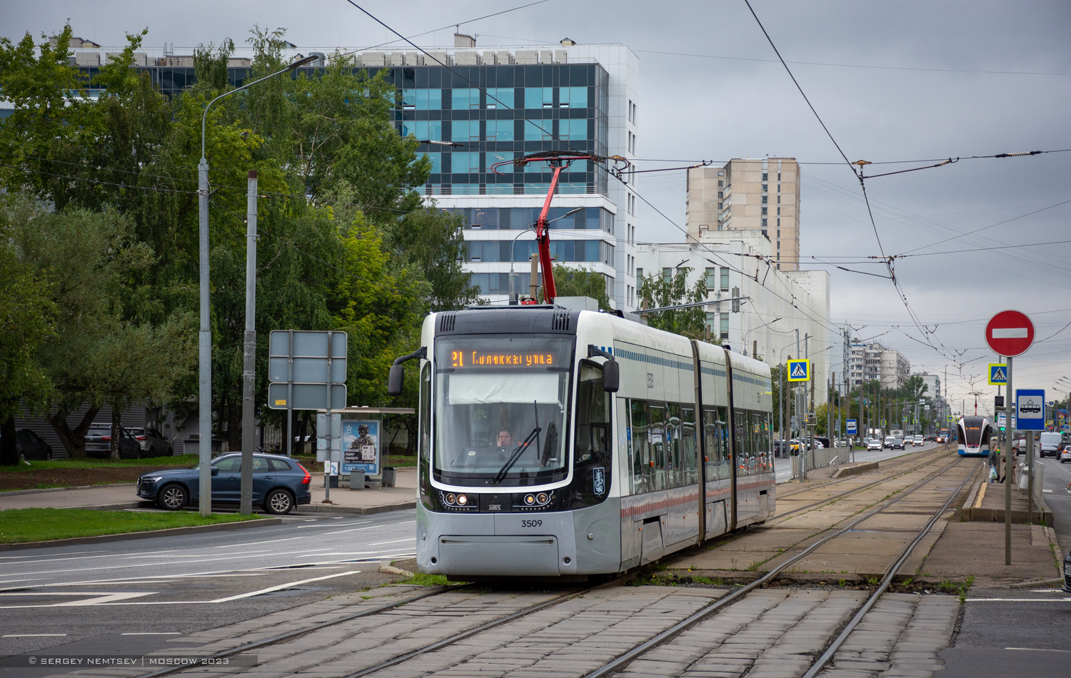 Москва, 71-414 (Pesa Fokstrot) № 3509