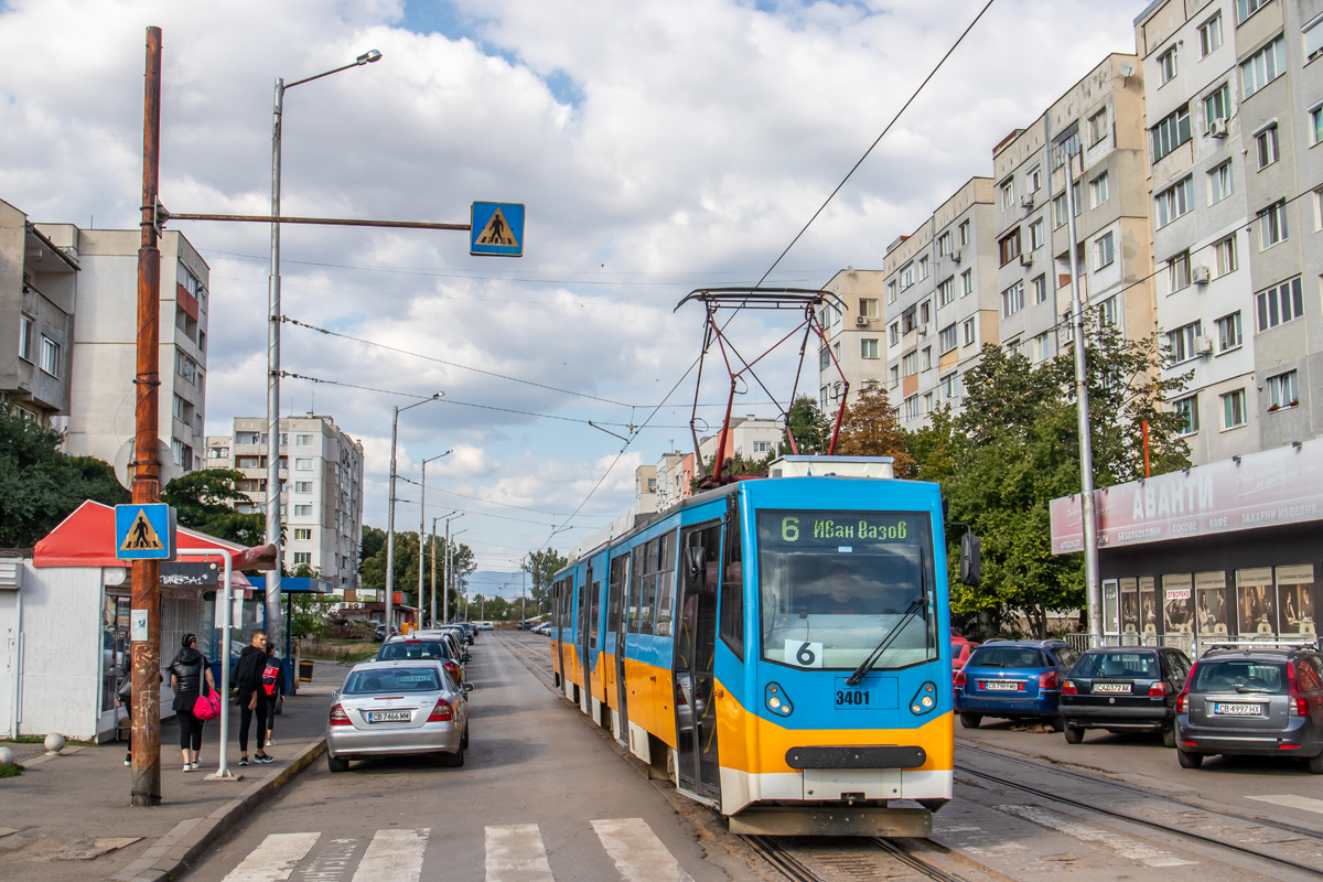 Sofia, Inekon T8M-700 IT nr. 3401 Sofia, Inekon T8M-700 IT nr. 3401