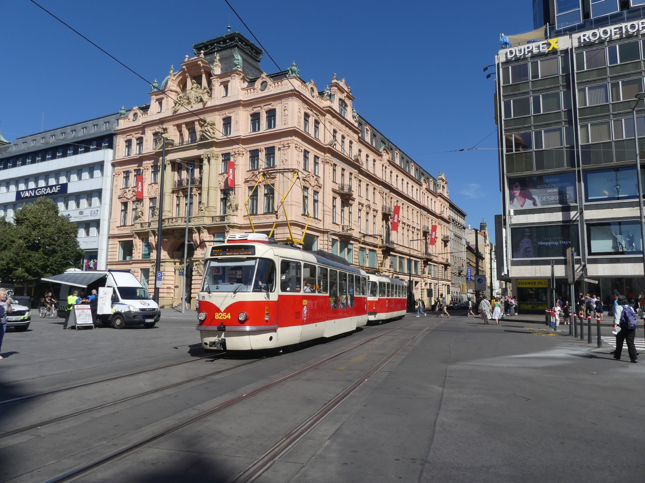 Прага, Tatra T3R.PLF № 8254