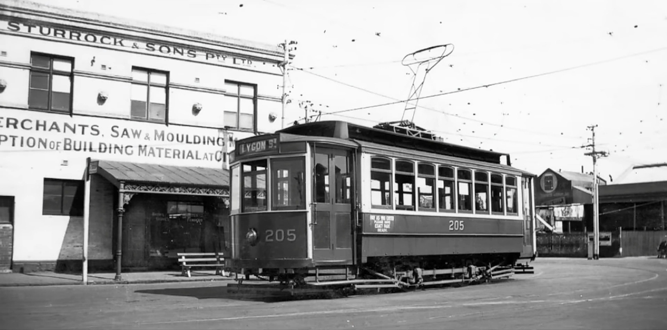 Мельбурн, MMTB U Class № 205; Мельбурн — Старые фотографии