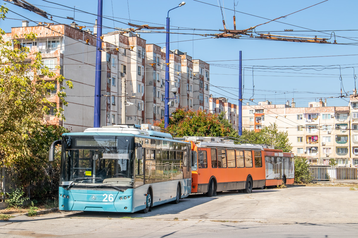 Пазарджик, ЛАЗ E183A1 № 26
