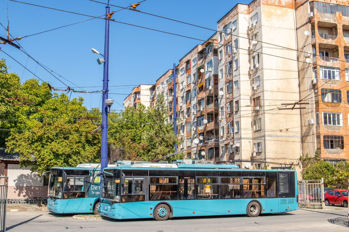 Пазарджик, ЛАЗ E183A1 № 27