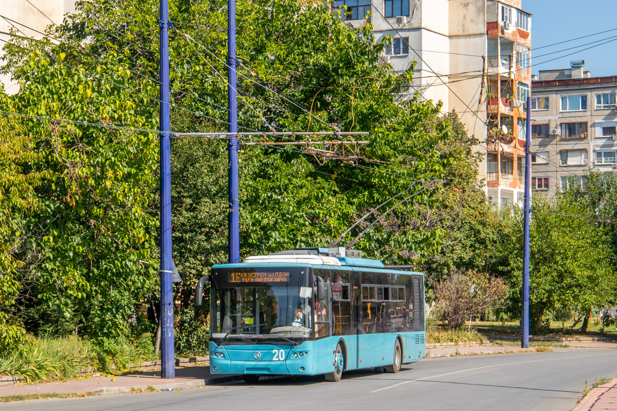 Пазарджик, ЛАЗ E183A1 № 20