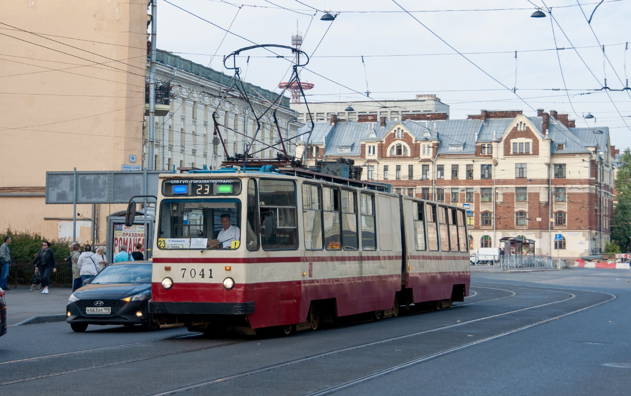 Санкт-Петербург, ЛВС-86К № 7041