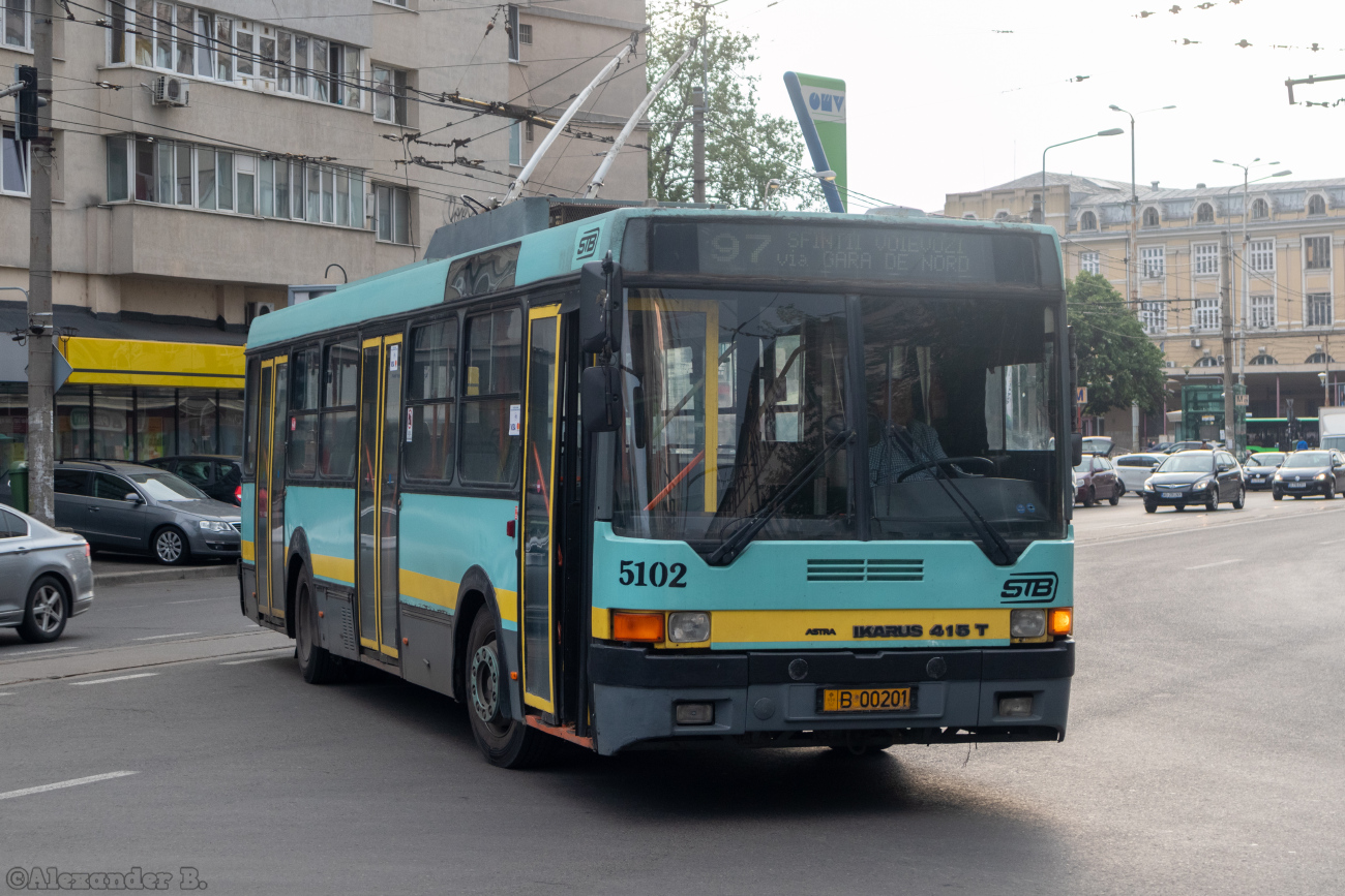 Bukurešť - Ilfov, Ikarus 415.80 č. 5102