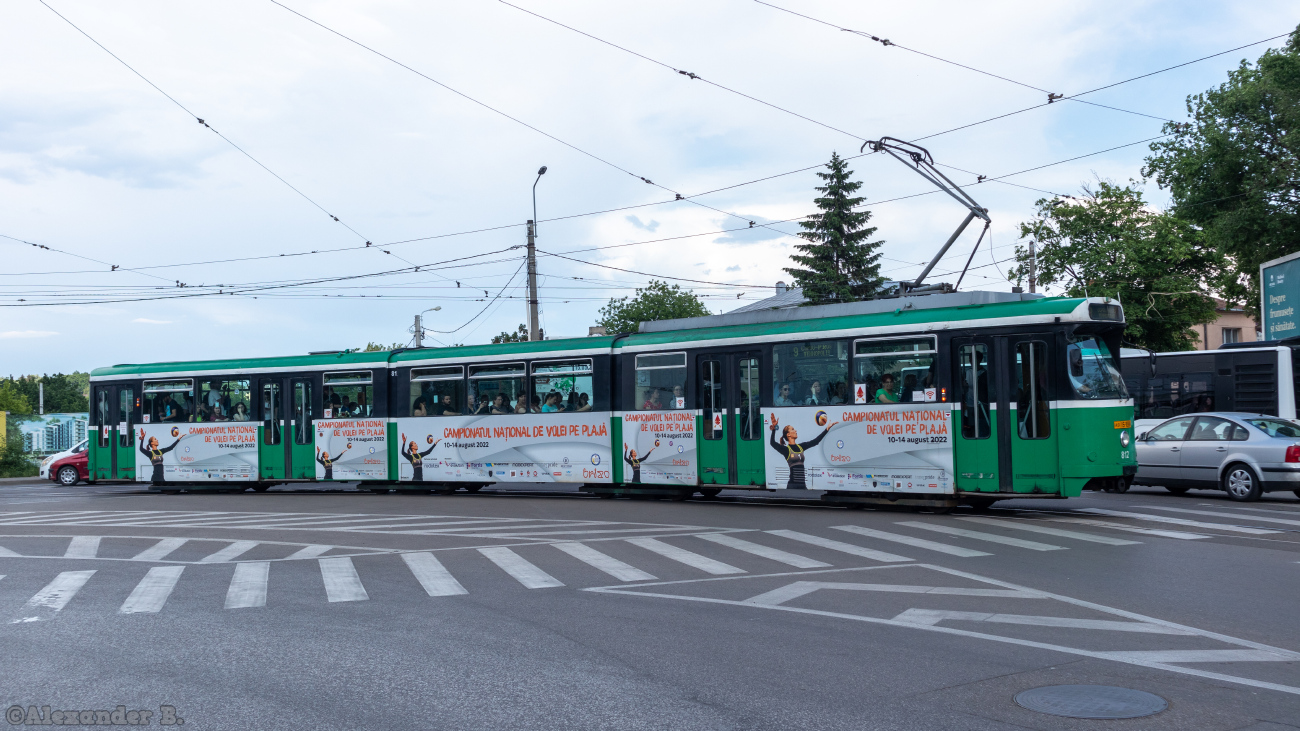 Iasi, MAN GT8 č. 812