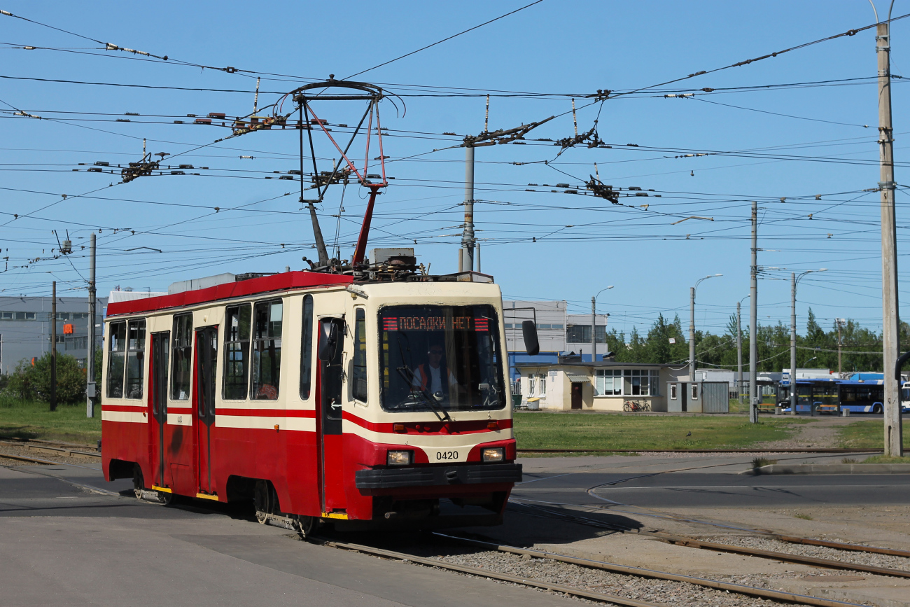 Санкт-Петербург, 71-134К (ЛМ-99К) № 0420