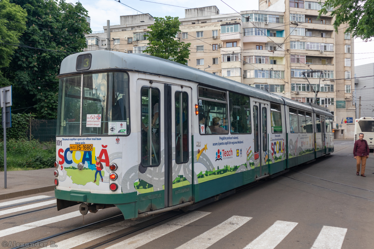 Яссы, MAN GT8 № 801