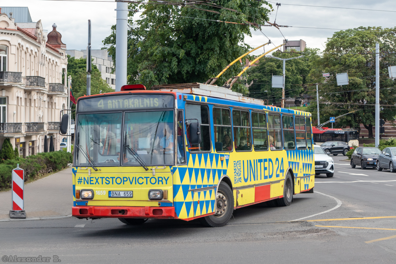 Вильнюс, Škoda 14Tr17/6M № 1659