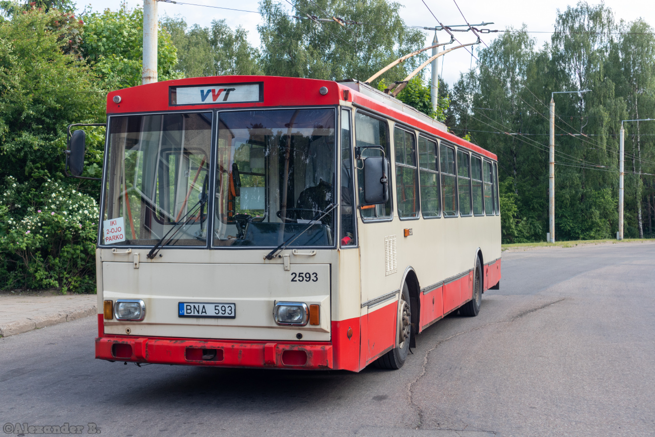 Вильнюс, Škoda 14Tr13/6 № 2593