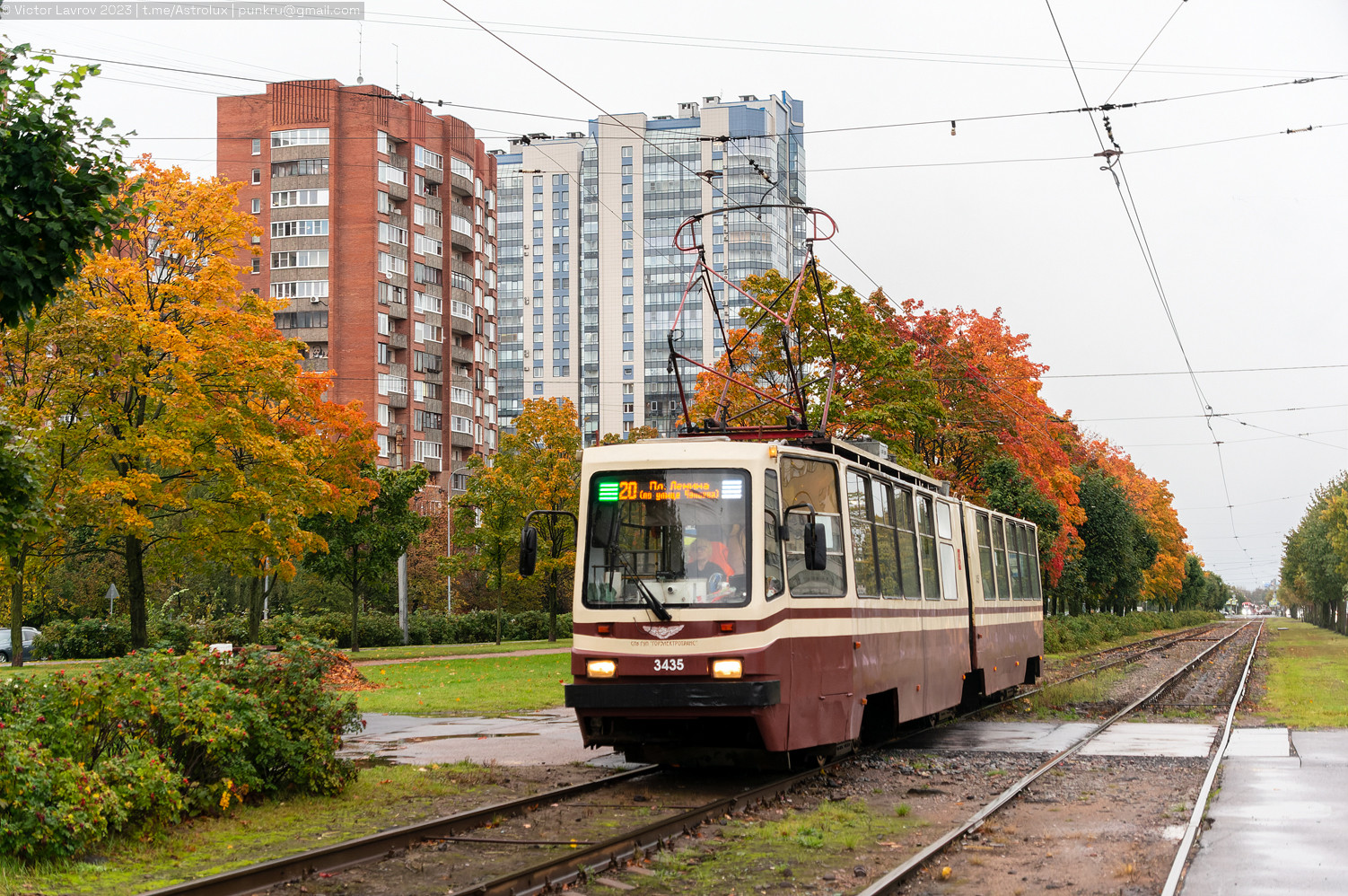 Санкт-Петербург, ЛВС-86К № 3435
