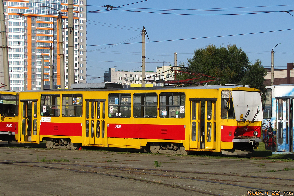 Барнаул, Tatra T6B5SU № 3008