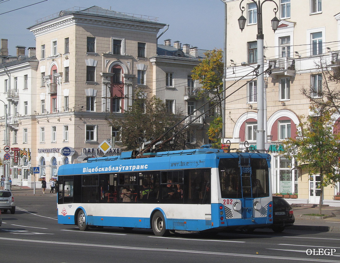 Витебск, БКМ 321 № 202 Витебск, БКМ 321 № 202