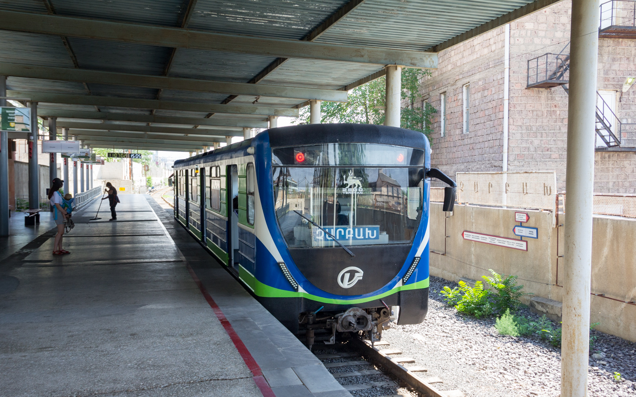 Ереван, 81-717M № 8783; Ереван — Метрополитен — Станции, линии и инфраструктура