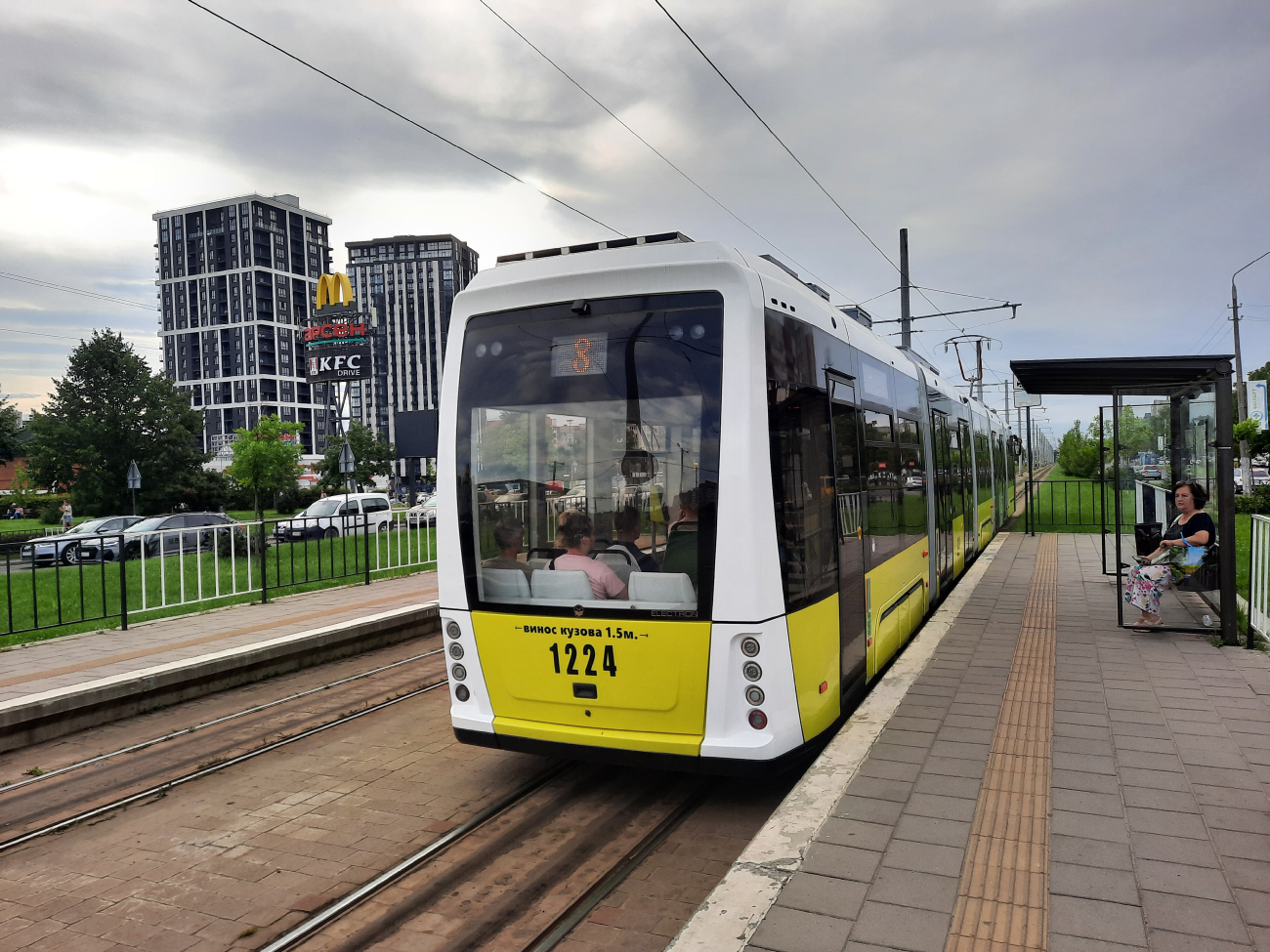 Львов, Electron T5L64 № 1224