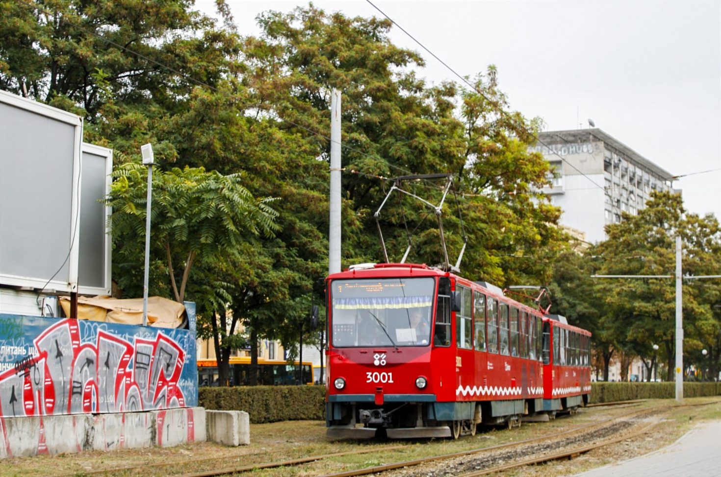 Dnipro, Tatra-Yug T6B5 № 3001