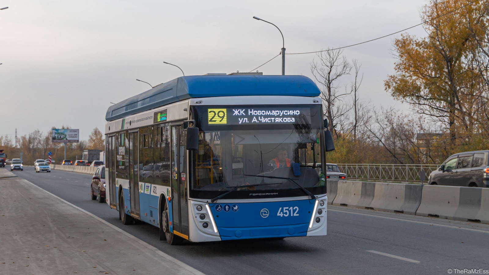 Новосибирск, УТТЗ-6241.01 «Горожанин» № 4512