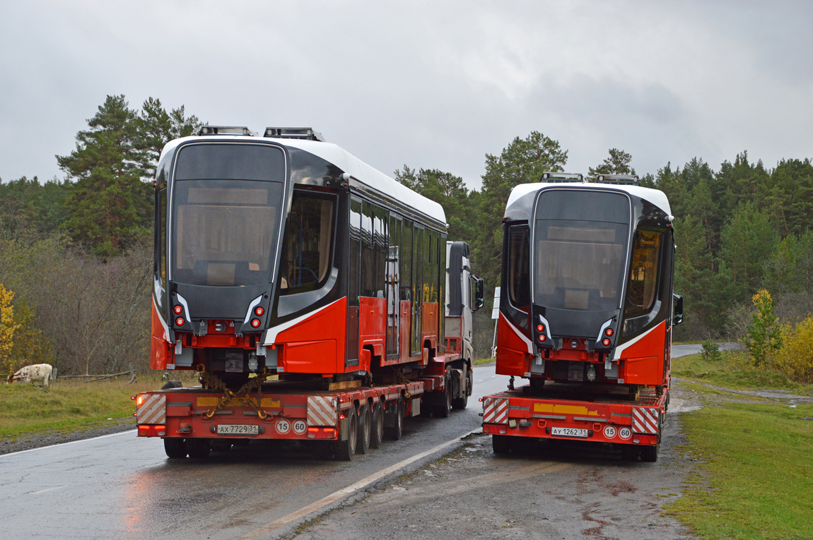 Magnitogorsk, 71-628-01 Nr. 3235; Magnitogorsk, 71-628-01 Nr. 3234; Ust-Kataw — Tram cars for Magnitogorsk